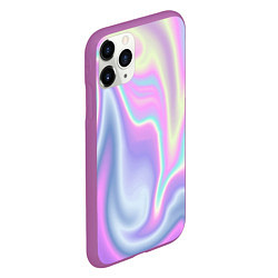 Чехол iPhone 11 Pro матовый Vaporwave, цвет: 3D-фиолетовый — фото 2