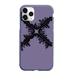 Чехол iPhone 11 Pro матовый Бесконечность!, цвет: 3D-серый