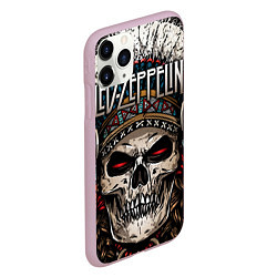 Чехол iPhone 11 Pro матовый Led Zeppelin, цвет: 3D-розовый — фото 2