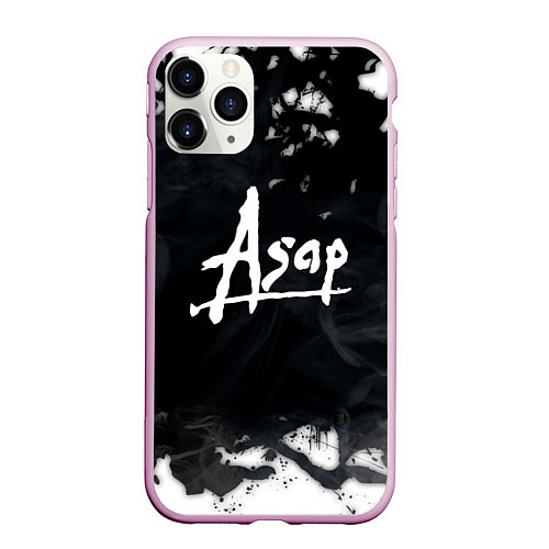 Чехол iPhone 11 Pro матовый ASAP ROCKY / 3D-Розовый – фото 1