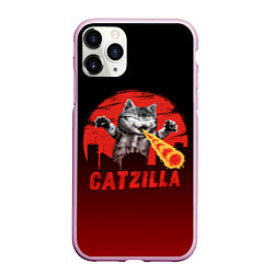 Чехол iPhone 11 Pro матовый CATZILLA, цвет: 3D-розовый