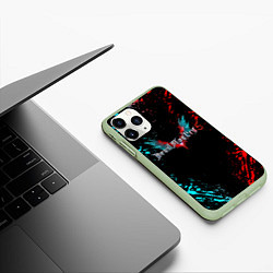 Чехол iPhone 11 Pro матовый DEVIL MAY CRY, цвет: 3D-салатовый — фото 2