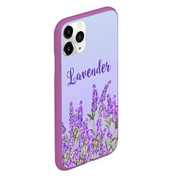 Чехол iPhone 11 Pro матовый Lavander, цвет: 3D-фиолетовый — фото 2