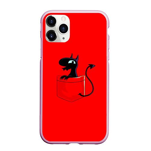 Чехол iPhone 11 Pro матовый Disenchantment / 3D-Розовый – фото 1