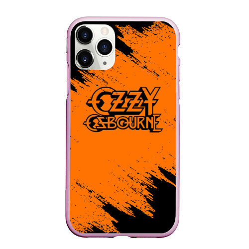 Чехол iPhone 11 Pro матовый Ozzy Osbourne / 3D-Розовый – фото 1