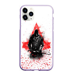 Чехол iPhone 11 Pro матовый ASSASSINS CREED, цвет: 3D-светло-сиреневый