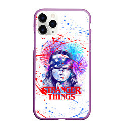 Чехол iPhone 11 Pro матовый STRANGER THINGS