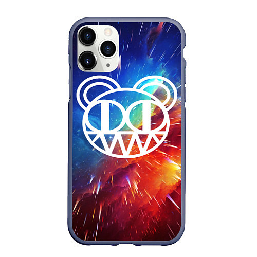 Чехол iPhone 11 Pro матовый Radiohead / 3D-Серый – фото 1