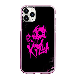 Чехол iPhone 11 Pro матовый KILLER QUEEN, цвет: 3D-розовый
