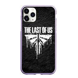 Чехол iPhone 11 Pro матовый THE LAST OF US, цвет: 3D-светло-сиреневый