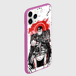 Чехол iPhone 11 Pro матовый BERSERK, цвет: 3D-фиолетовый — фото 2