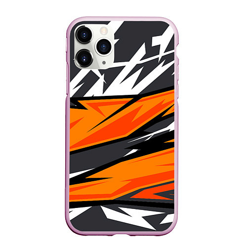Чехол iPhone 11 Pro матовый Bona Fide Одежда для фитнеса / 3D-Розовый – фото 1