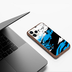 Чехол iPhone 11 Pro матовый Bona Fide, цвет: 3D-коричневый — фото 2