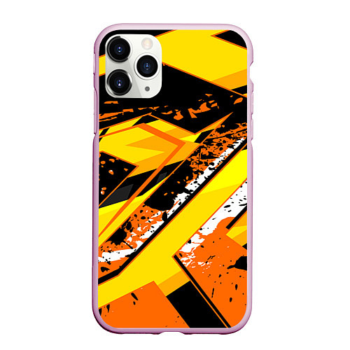 Чехол iPhone 11 Pro матовый Bona Fide / 3D-Розовый – фото 1