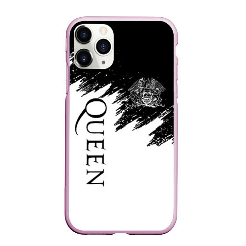 Чехол iPhone 11 Pro матовый QUEEN / 3D-Розовый – фото 1