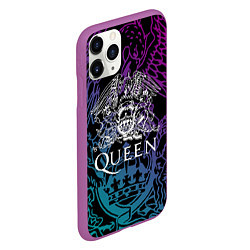 Чехол iPhone 11 Pro матовый QUEEN, цвет: 3D-фиолетовый — фото 2