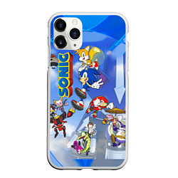 Чехол iPhone 11 Pro матовый Sonic