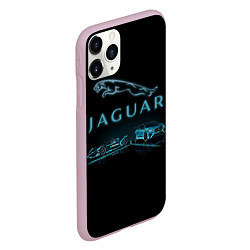 Чехол iPhone 11 Pro матовый Jaguar, цвет: 3D-розовый — фото 2