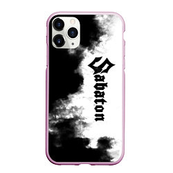 Чехол iPhone 11 Pro матовый Sabaton, цвет: 3D-розовый