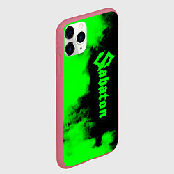 Чехол iPhone 11 Pro матовый Sabaton, цвет: 3D-малиновый — фото 2
