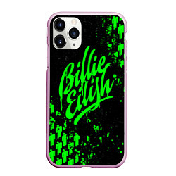 Чехол iPhone 11 Pro матовый Billie Eilish 3, цвет: 3D-розовый