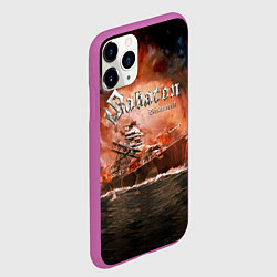 Чехол iPhone 11 Pro матовый Sabaton, цвет: 3D-фиолетовый — фото 2