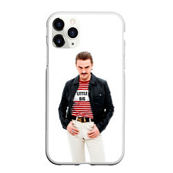 Чехол iPhone 11 Pro матовый Илья Прускин Little Big, цвет: 3D-белый