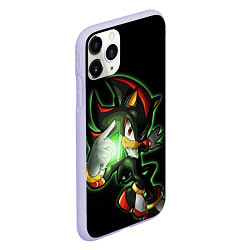 Чехол iPhone 11 Pro матовый SHADOW, цвет: 3D-светло-сиреневый — фото 2
