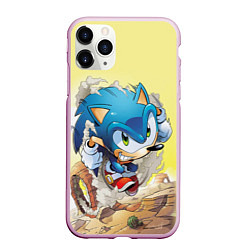 Чехол iPhone 11 Pro матовый SONIC