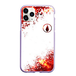 Чехол iPhone 11 Pro матовый Thousand Foot Krutch, цвет: 3D-светло-сиреневый