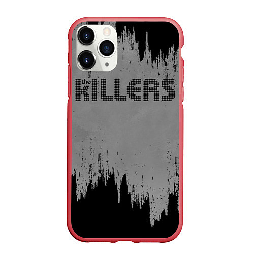 Чехол iPhone 11 Pro матовый The Killers Logo / 3D-Красный – фото 1