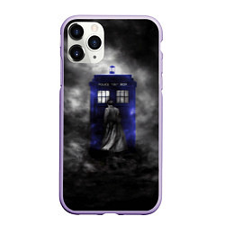 Чехол iPhone 11 Pro матовый THE DOCTOR, цвет: 3D-светло-сиреневый