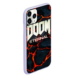 Чехол iPhone 11 Pro матовый DOOM: ETERNAL, цвет: 3D-светло-сиреневый — фото 2