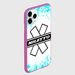 Чехол iPhone 11 Pro матовый NILETTO, цвет: 3D-фиолетовый — фото 2