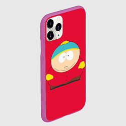 Чехол iPhone 11 Pro матовый ЮЖНЫЙ ПАРК, цвет: 3D-фиолетовый — фото 2
