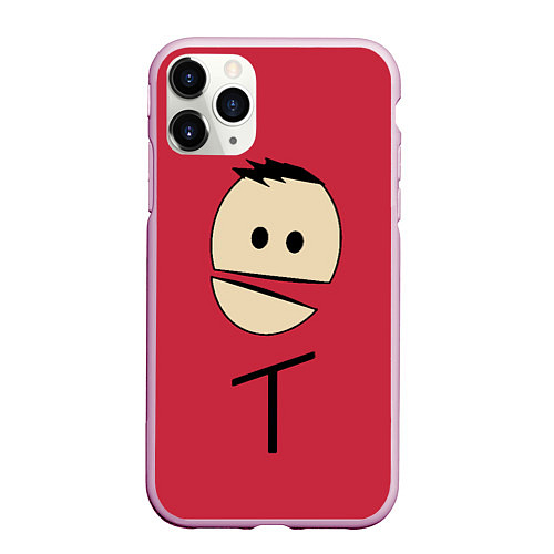 Чехол iPhone 11 Pro матовый South Park Терренс Косплей / 3D-Розовый – фото 1