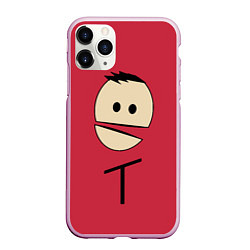 Чехол iPhone 11 Pro матовый South Park Терренс Косплей, цвет: 3D-розовый