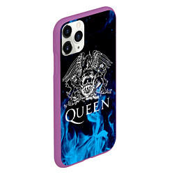 Чехол iPhone 11 Pro матовый QUEEN, цвет: 3D-фиолетовый — фото 2