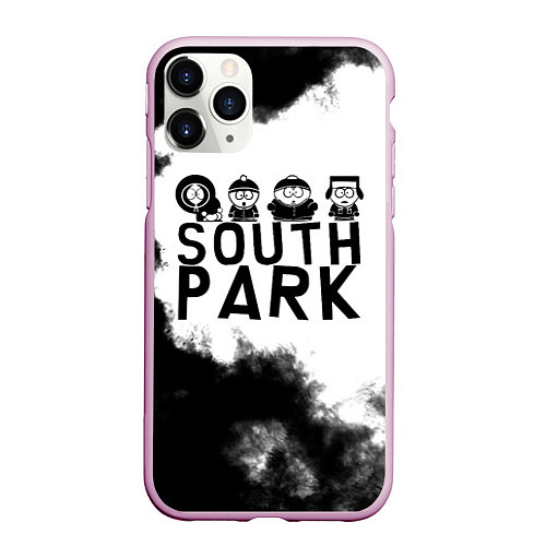 Чехол iPhone 11 Pro матовый South Park / 3D-Розовый – фото 1