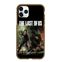 Чехол iPhone 11 Pro матовый THE LAST OF US, цвет: 3D-коричневый