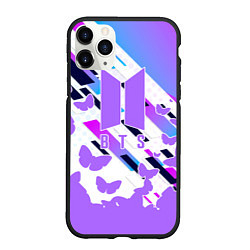Чехол iPhone 11 Pro матовый BTS, цвет: 3D-черный