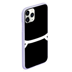 Чехол iPhone 11 Pro матовый HALF-LIFE, цвет: 3D-светло-сиреневый — фото 2
