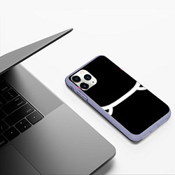 Чехол iPhone 11 Pro матовый HALF-LIFE, цвет: 3D-светло-сиреневый — фото 2