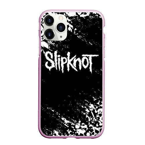 Чехол iPhone 11 Pro матовый SLIPKNOT / 3D-Розовый – фото 1