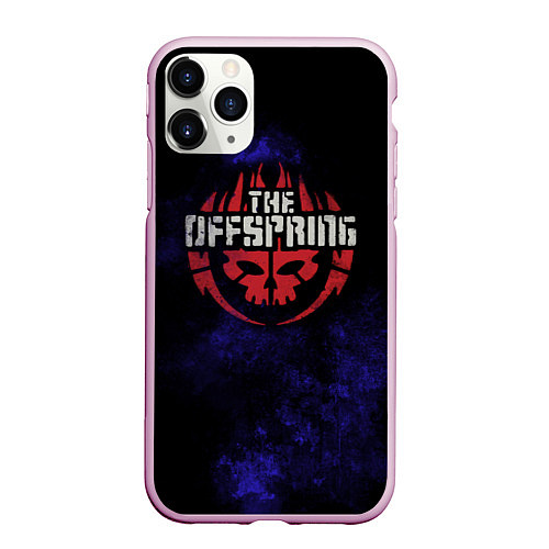 Чехол iPhone 11 Pro матовый Offspring / 3D-Розовый – фото 1