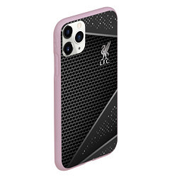 Чехол iPhone 11 Pro матовый Liverpool FC, цвет: 3D-розовый — фото 2