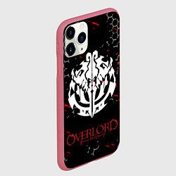 Чехол iPhone 11 Pro матовый OVERLORD, цвет: 3D-малиновый — фото 2