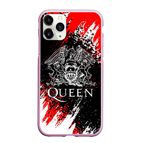 Чехол iPhone 11 Pro матовый QUEEN / 3D-Розовый – фото 1