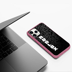 Чехол iPhone 11 Pro матовый RobloxOko, цвет: 3D-малиновый — фото 2