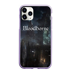 Чехол iPhone 11 Pro матовый Bloodborne, цвет: 3D-светло-сиреневый